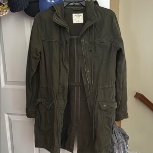 Olive Green Utility Jacket